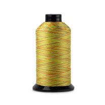 WAWAK Optipop Variegated Polyester Bonded Thread - Tex 45 - 3,000 Yds. - #1001 Rainbow